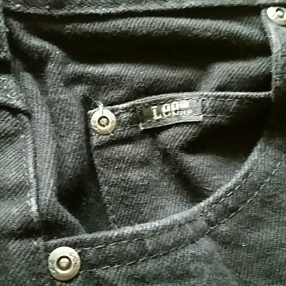LEE RIDERS BLACK JEANS - Picture 2 of 4